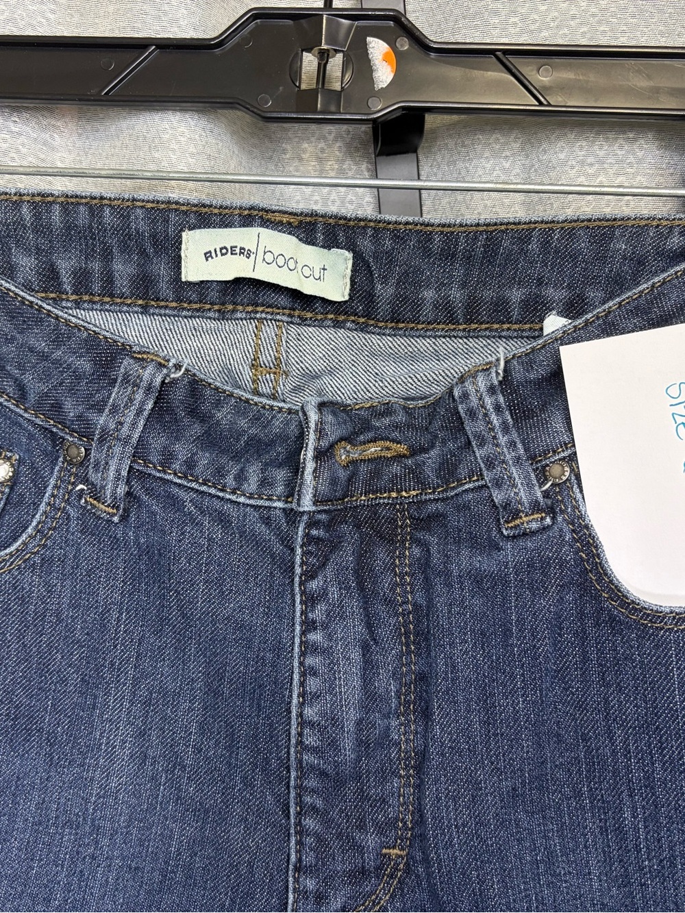 Riders by Lee Women's Boot Cut Jeans in Dark Indigo Size 6